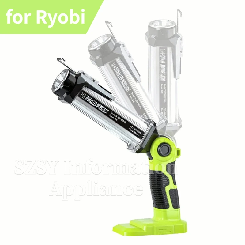 Garage Lighting Decor - Светодиодный рабочий фонарь для Ryobi ONE+