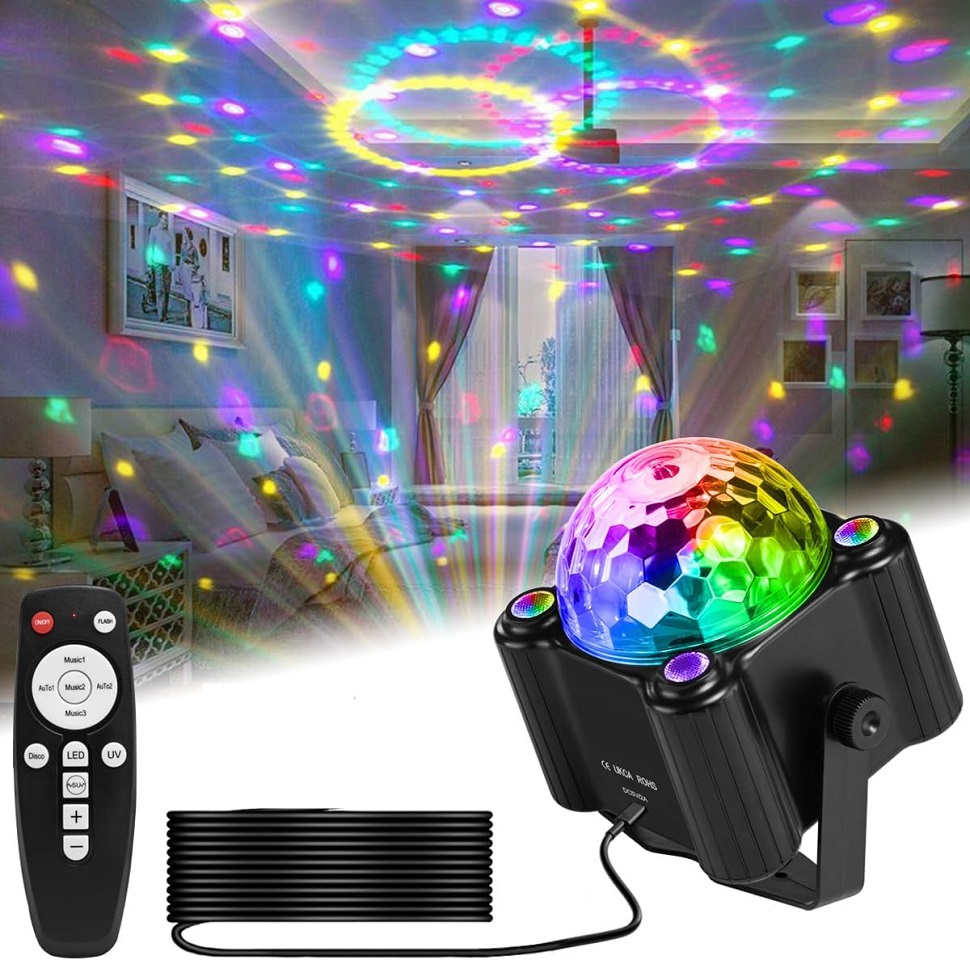 Lighting Effect Home Decor - Вечерние огни Dj Disco Ball огни