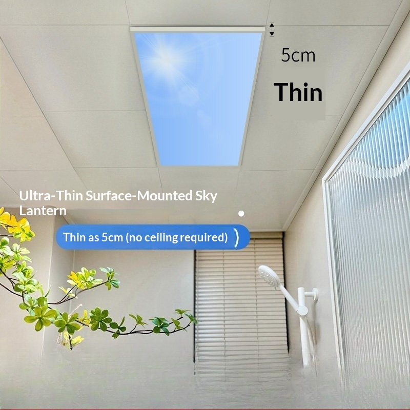 Lighting Effect Home Decor - Современный акриловый ультратонкий умный светодиодный потолочный