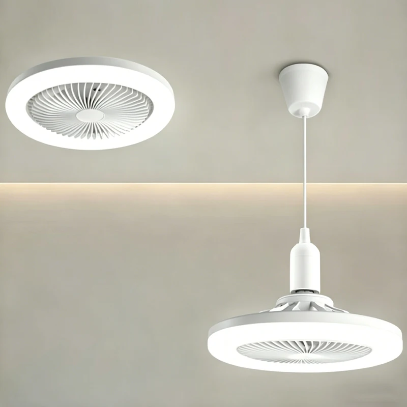 Decor Lighting Fans - Потолочный вентилятор-светильник 2-в-1, 3 скорости, регулируемая
