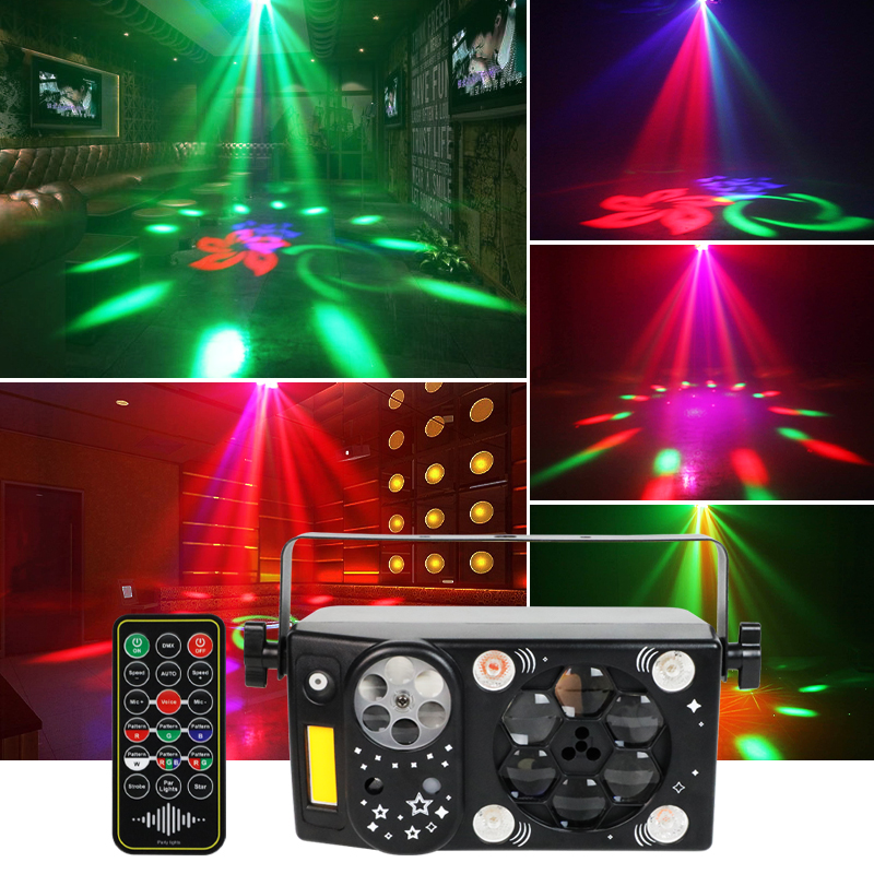 Lighting Effect Home Decor - HCWE LED 7 в 1, волшебный