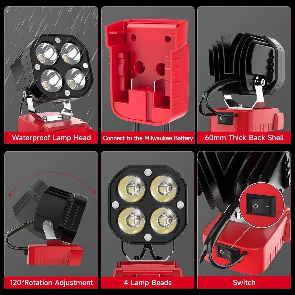 6500K, 6000LM Светильник для с – обзор и цена Garage Lighting Decor