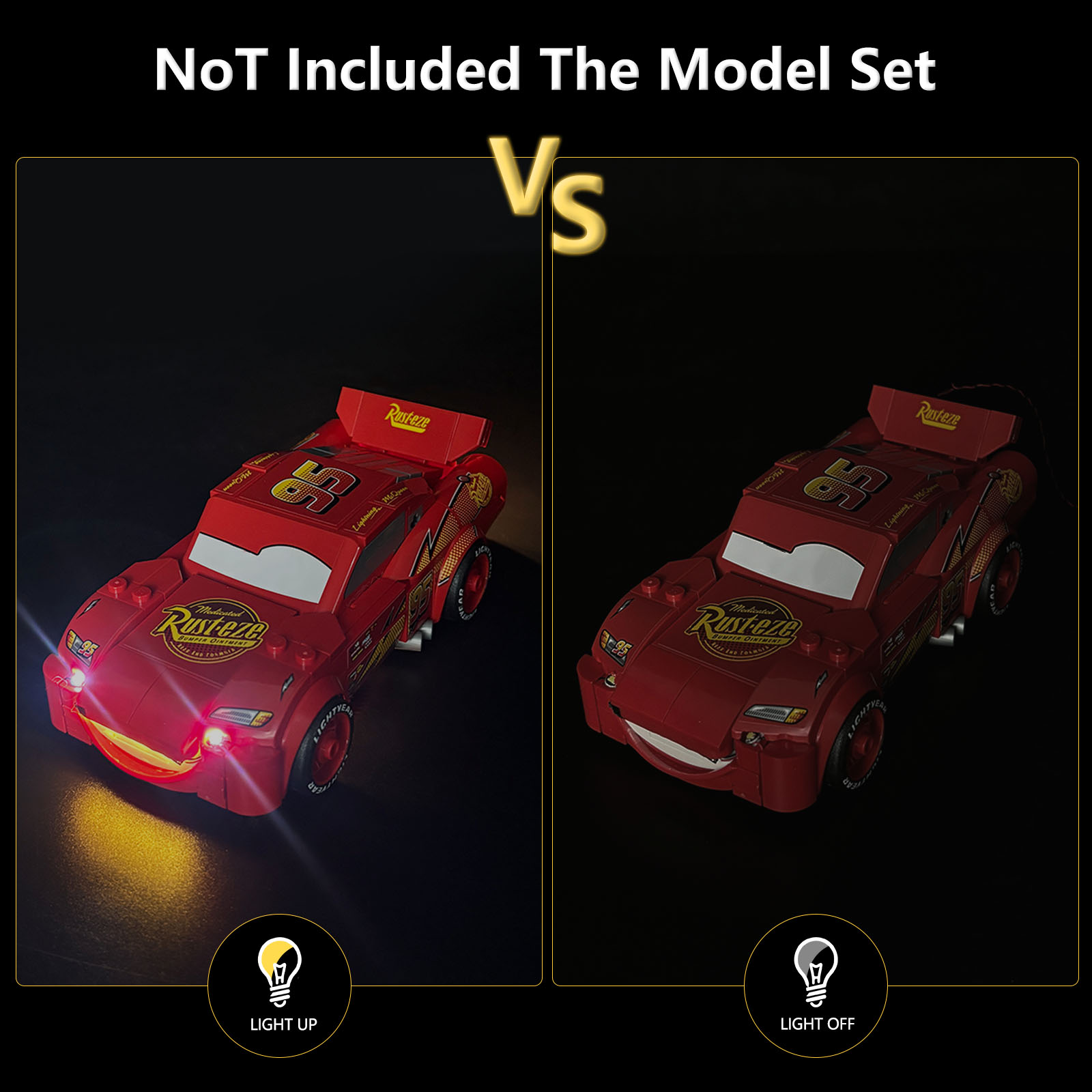Комплект светодиодного освещен – обзор и цена Lighting Mcqueen Wall Decor