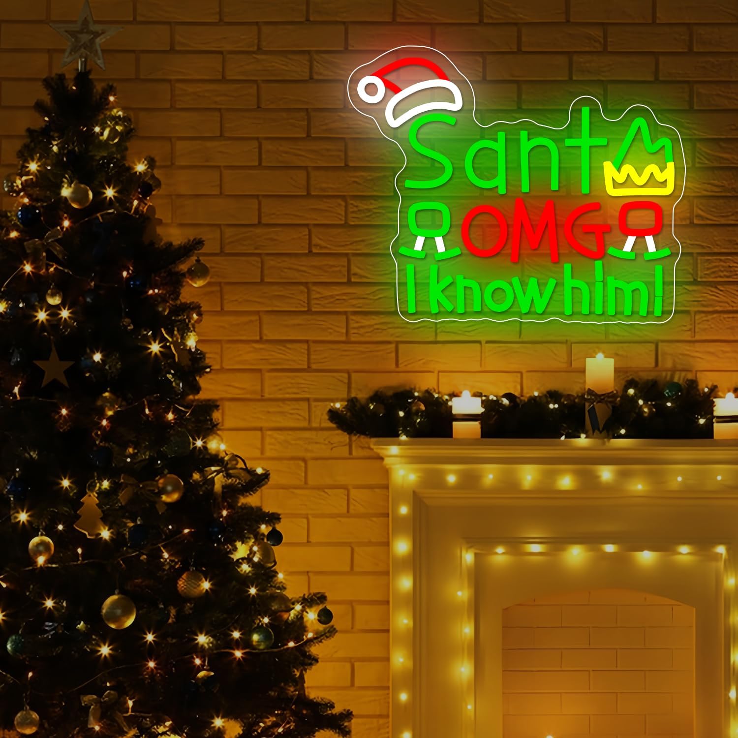 USB-неоновая вывеска «Санта, О – обзор и цена Santa'S Elves Holiday Lighting & Decor Llc