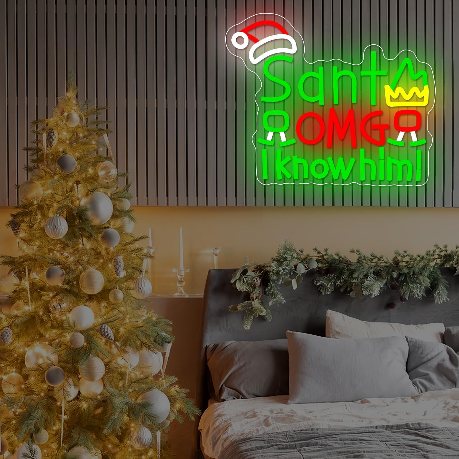 USB-неоновая вывеска «Санта, О – обзор и цена Santa'S Elves Holiday Lighting & Decor Llc