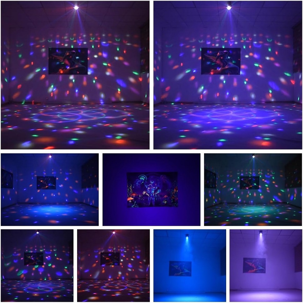 Вечерние огни Dj Disco Ball ог – обзор и цена Lighting Effect Home Decor