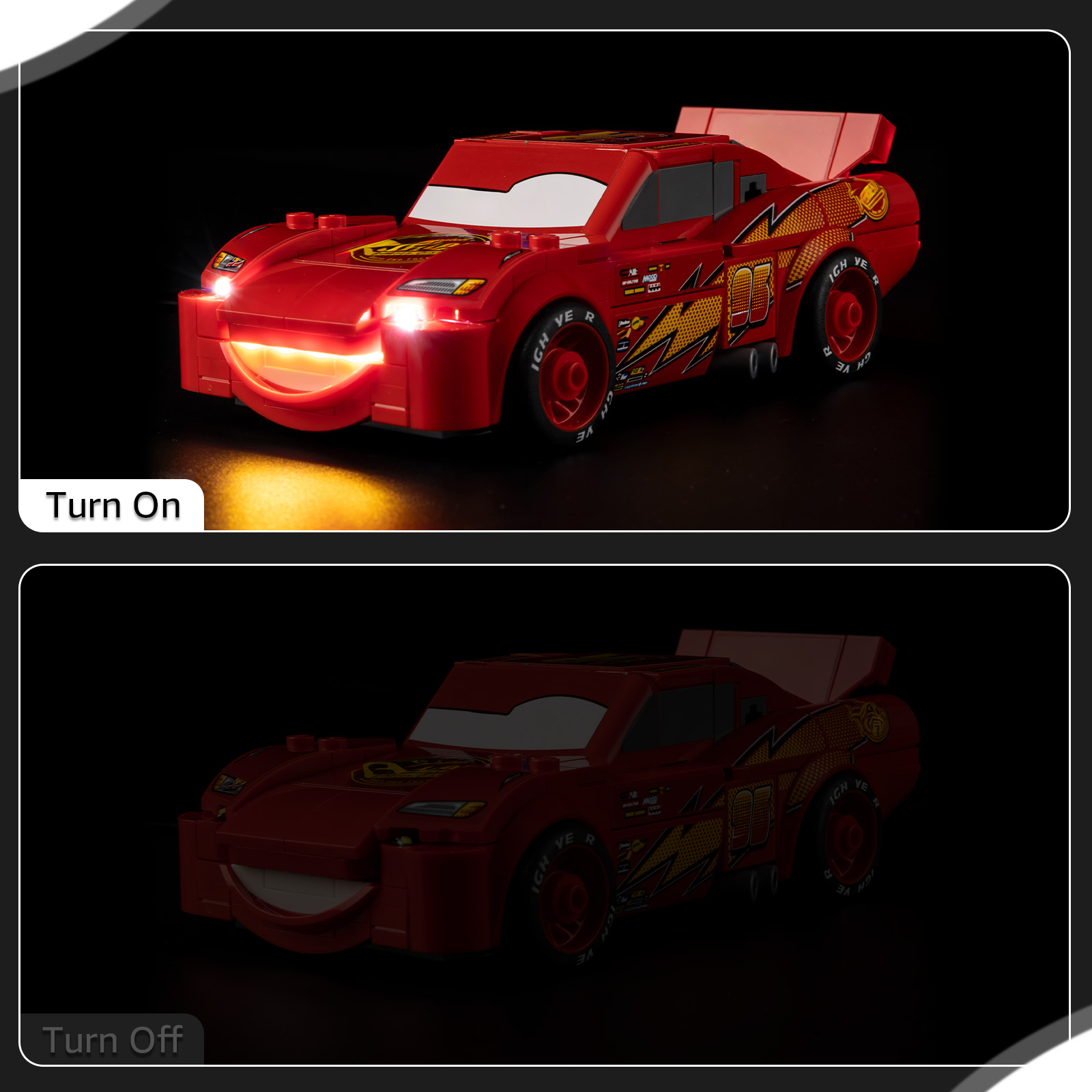 Набор светодиодных фонарей для – обзор и цена Lighting Mcqueen Wall Decor