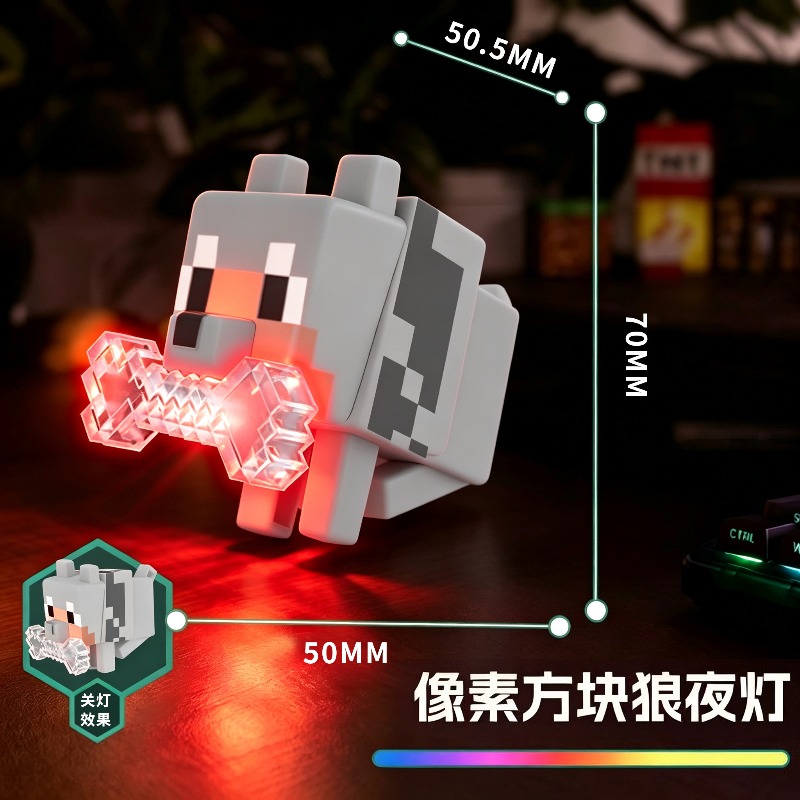 В наличии: ночник Minecraft с  – обзор и цена Decor Lighting Fans