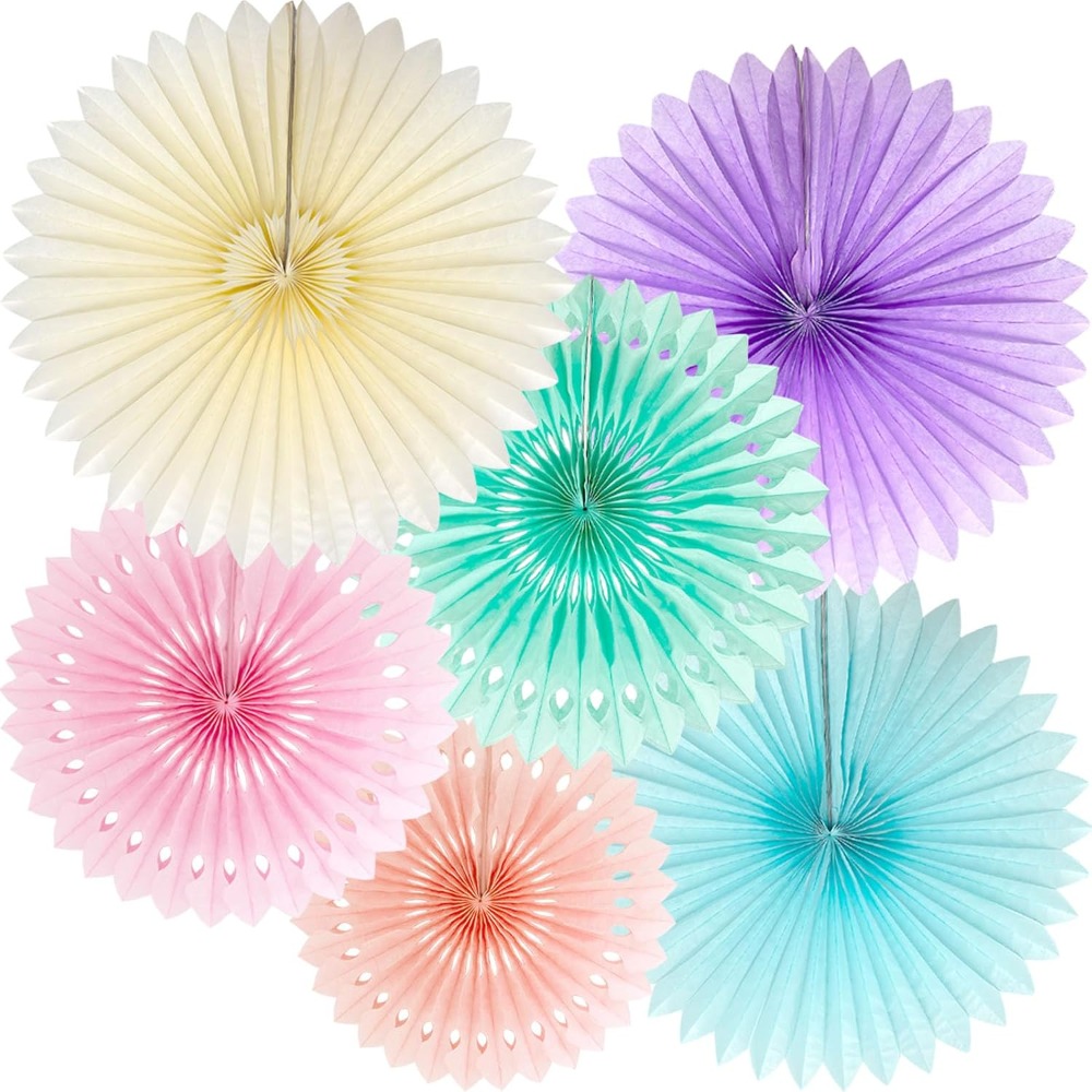 Пастельные радужные бумажные в – обзор и цена Decor Lighting Fans