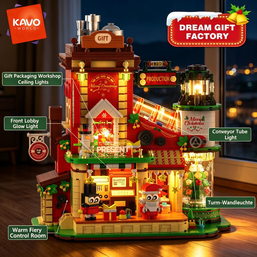 KAVOWORLD 2775 деталей, рождес – обзор и цена Santa'S Elves Holiday Lighting & Decor Llc